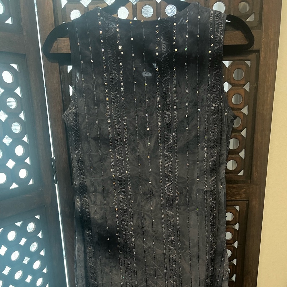 Lovely stretchy casual ladies dress